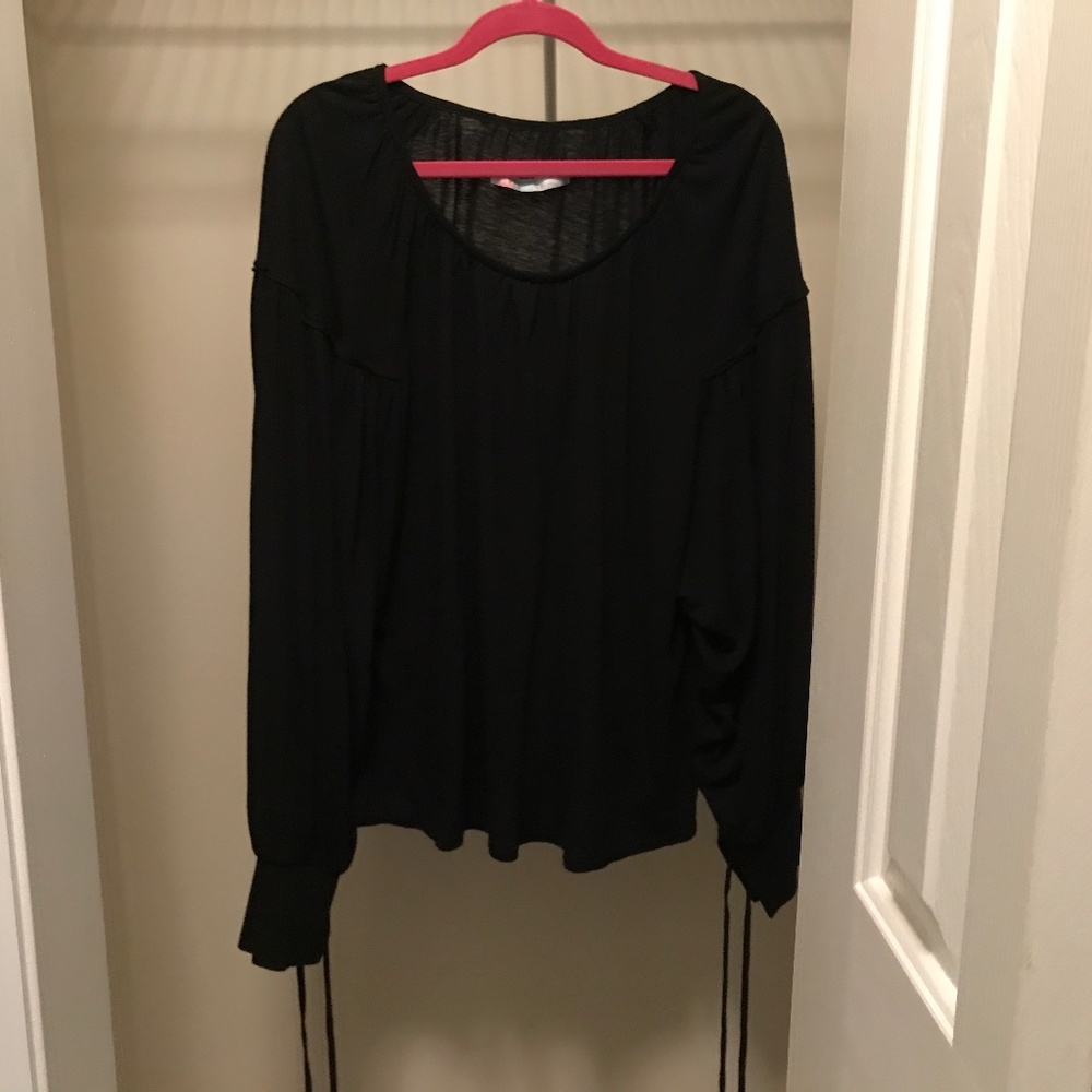 Free people long sleeve shirt
